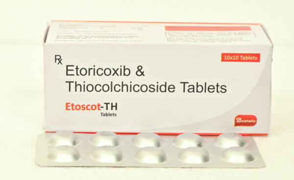 Etoricoxib and Thiocolchicoside Tablets