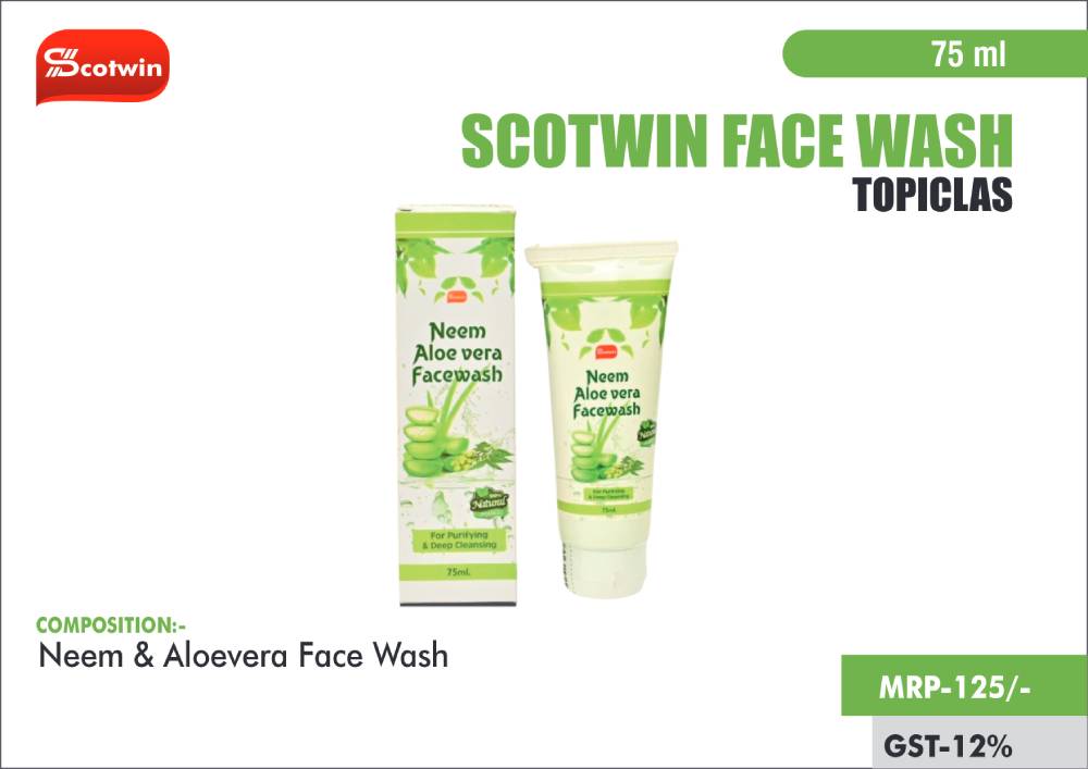 Scotwin Face Wash (Neem & Aloevera)